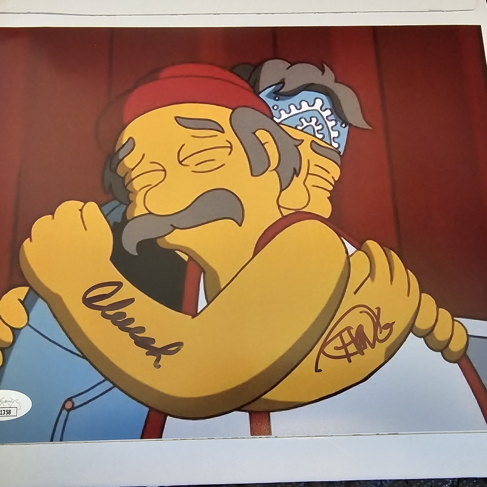 Cheech and Chong signed picture